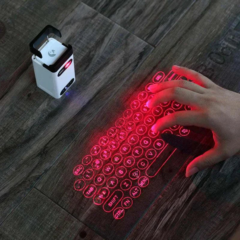 Wireless Laser Projection Virtual Keyboard for Devices | Helios Oasis Store