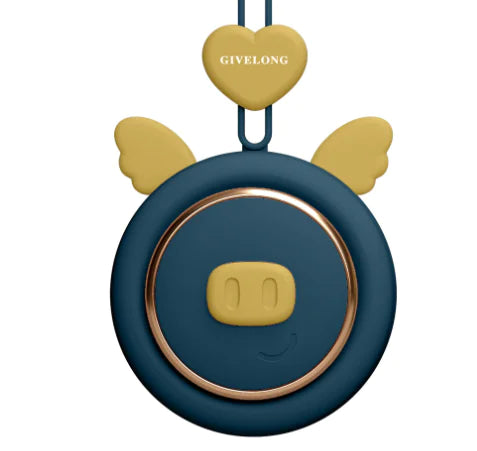 Mini Portable Neck Fan with USB Charging & 3 Speeds