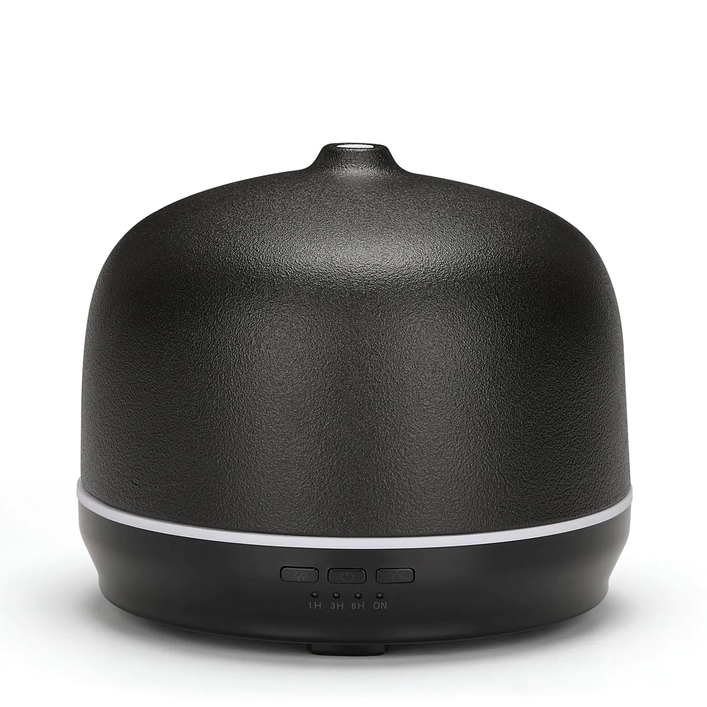 Kakoda Ceramic Essential Oil Diffusers for Home Large Room Aromatherapy Scent Air Diffuser Ultrasonic Aroma Defusers 500ml with Timed—Black- C