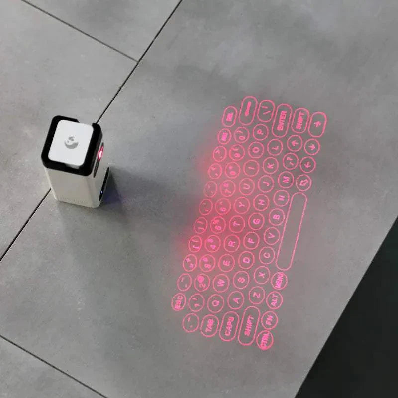 Wireless Laser Projection Virtual Keyboard for Devices | Helios Oasis Store