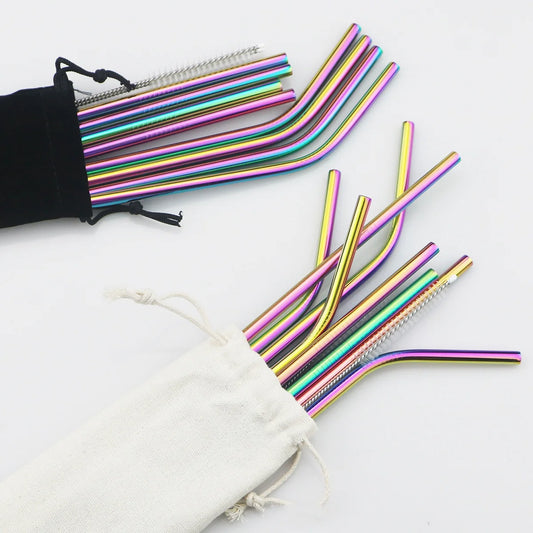 Eco Steel Sip Straws
