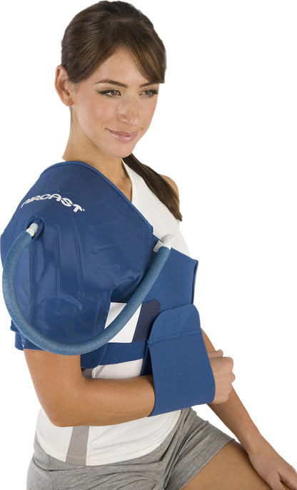 DonJoy Aircast Cryo/Cuff Cold Therapy: Shoulder Cryo/Cuff with Non-Motorized (Gravity-Fed) Cooler X-Large
