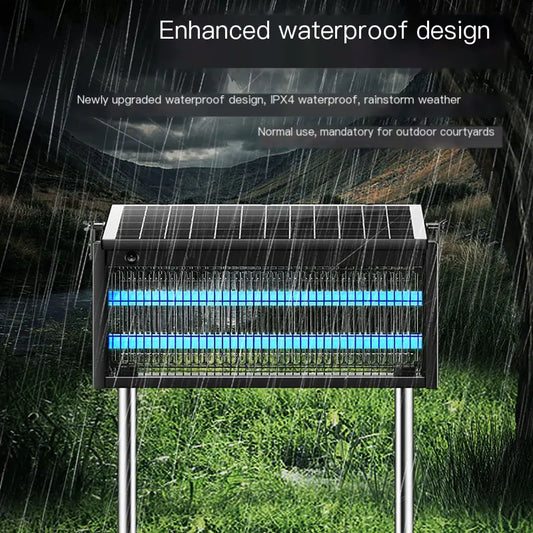 Solar Mosquito Lamp for Outdoor Use in Gardens