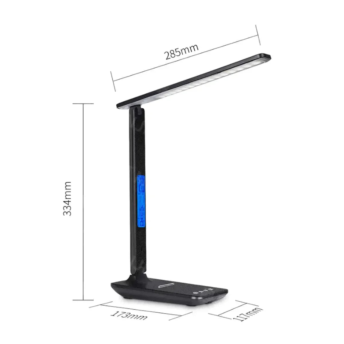 Lamp Plus 3 in 1 Lamp With Phone Charger, Clock And Thermostat | Helios Oasis Store