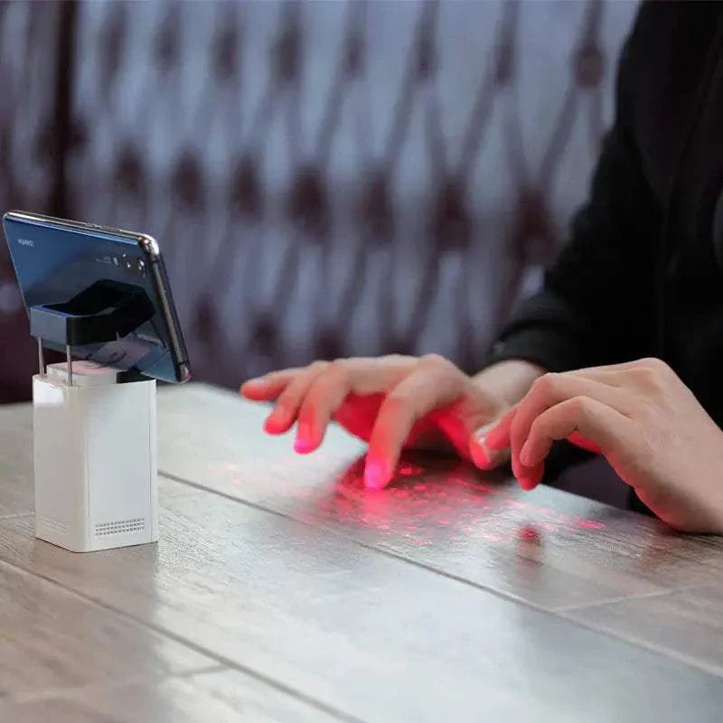 Wireless Laser Projection Virtual Keyboard for Devices | Helios Oasis Store