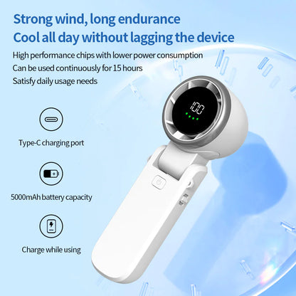 Mini Portable Neck Fan
