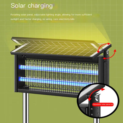 Solar Insect-Free Light for Gardens