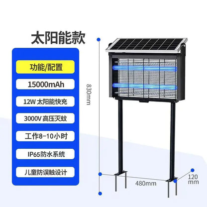 Solar Pest-Free Garden Lamp