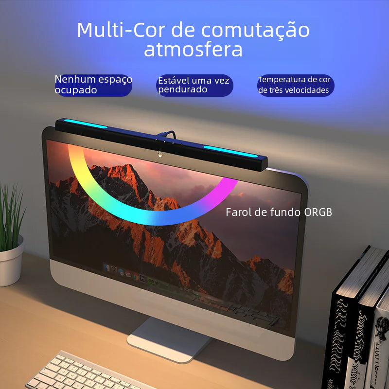 Vibrant Eye-Care Monitor Lamp