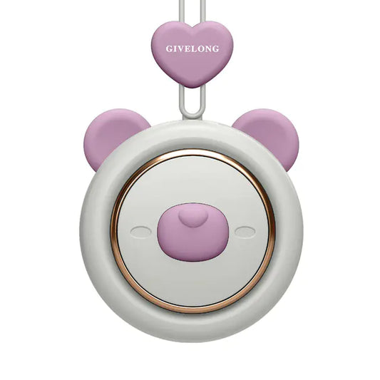Mini Portable Neck Fan with USB Charging & 3 Speeds